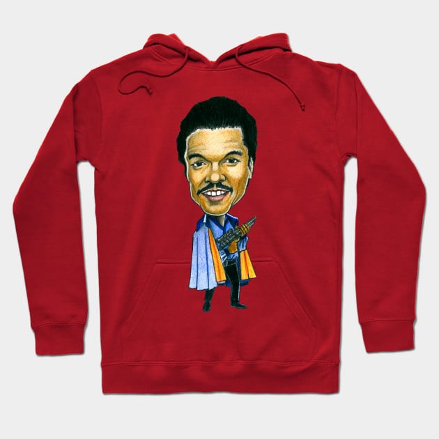 Lando Caricature Hoodie by tabslabred